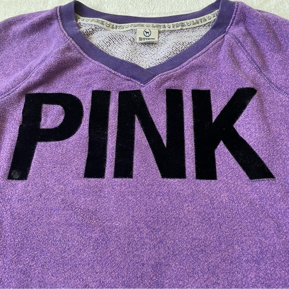 PINK Victoria’s Secret Purple Sweater size S - Picture 3 of 9